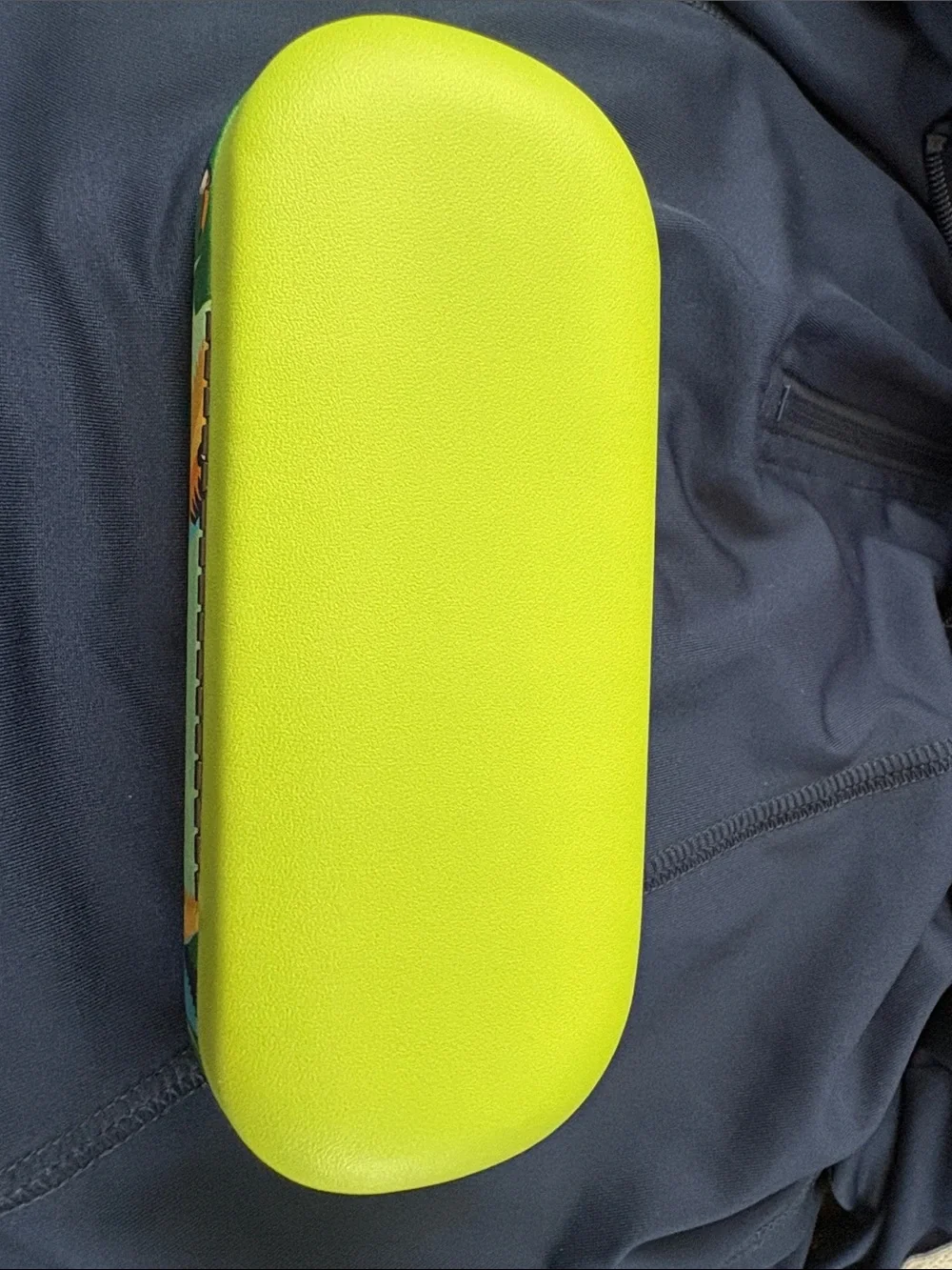 Eyeglass Case Tropical Flamingo Hard Eyeglass Case - Mint Green with Pink NWT - Picture 3 of 4